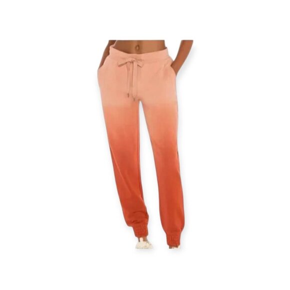 The Upside ombre cotton track pants orange coral size 6 EUC - Picture 9 of 9